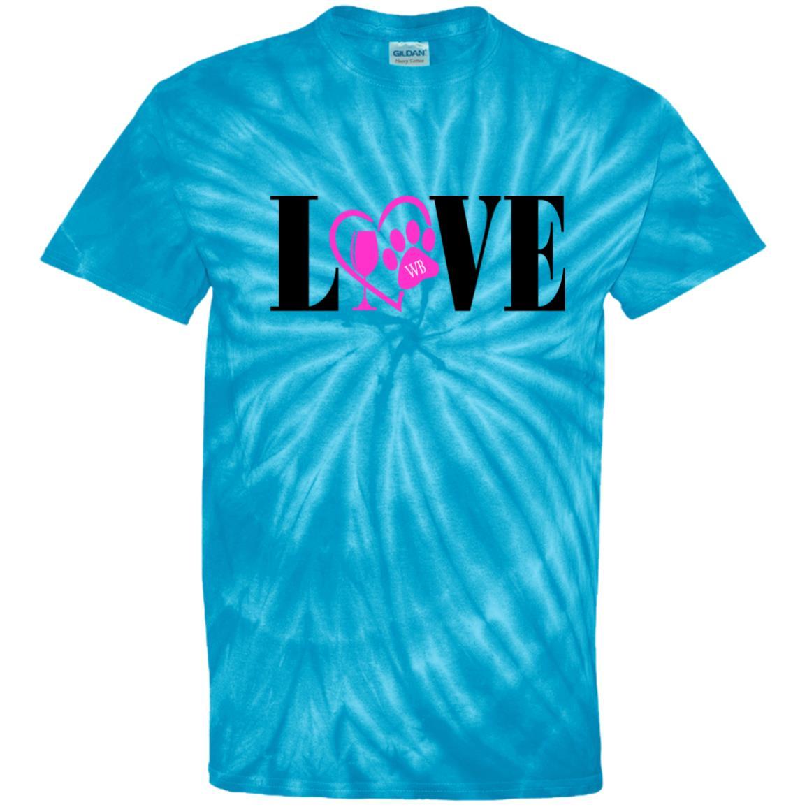 T-Shirts SpiderTurquoise / S WineyBitches.co 100% Cotton Tie Dye T-Shirt WineyBitchesCo