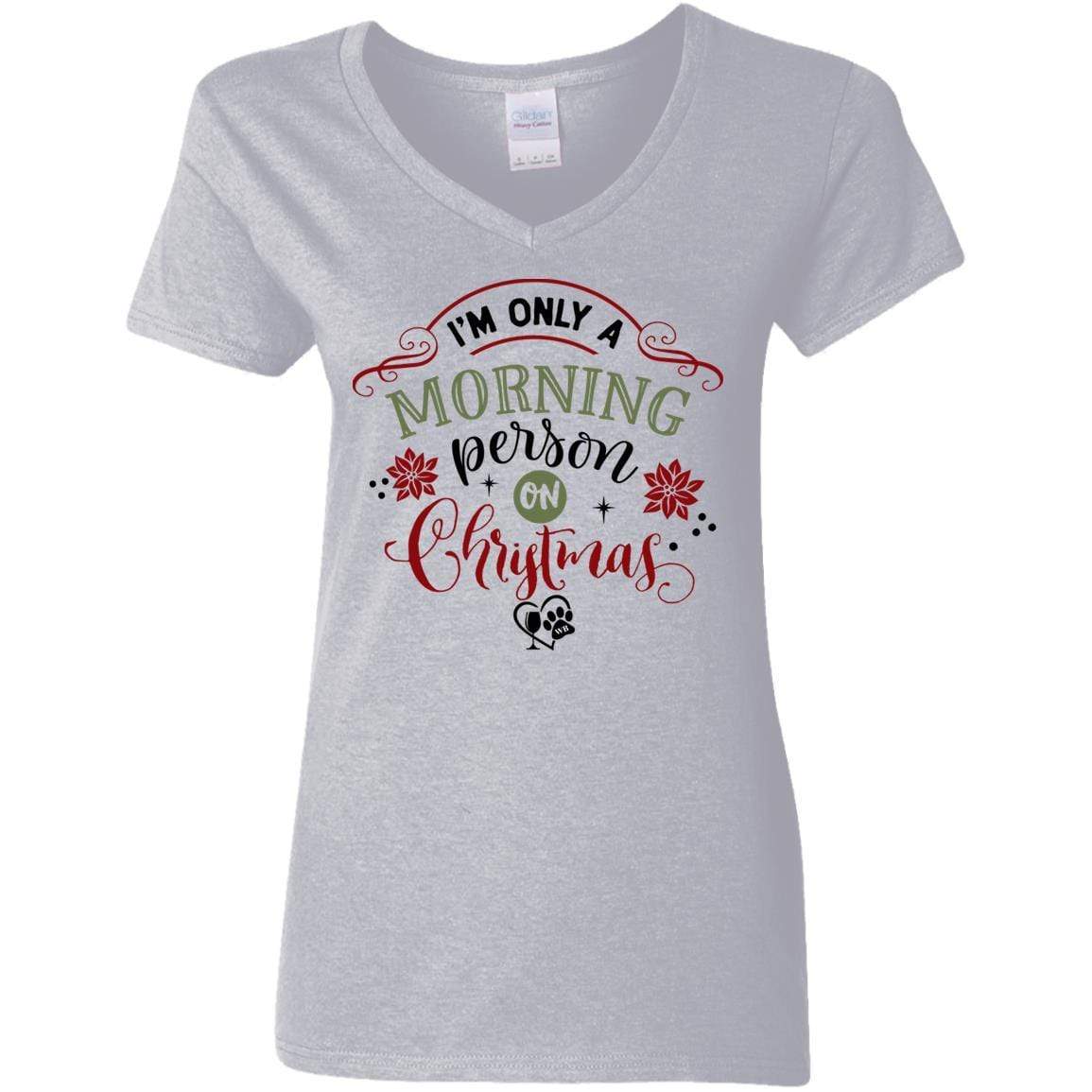 T-Shirts Sport Grey / S WineyBitches.Co Ladies' 5.3 oz. V-Neck T-Shirt WineyBitchesCo