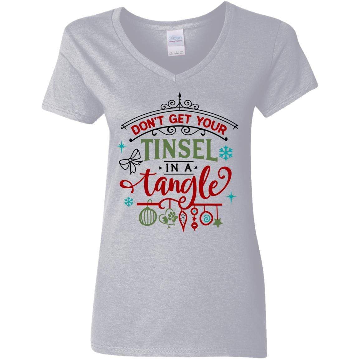 T-Shirts Sport Grey / S WineyBitches.Co Ladies' 5.3 oz. V-Neck T-Shirt WineyBitchesCo