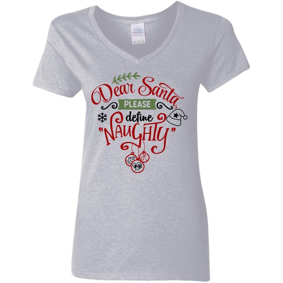 T-Shirts Sport Grey / S WineyBitches.Co Ladies' 5.3 oz. V-Neck T-Shirt WineyBitchesCo