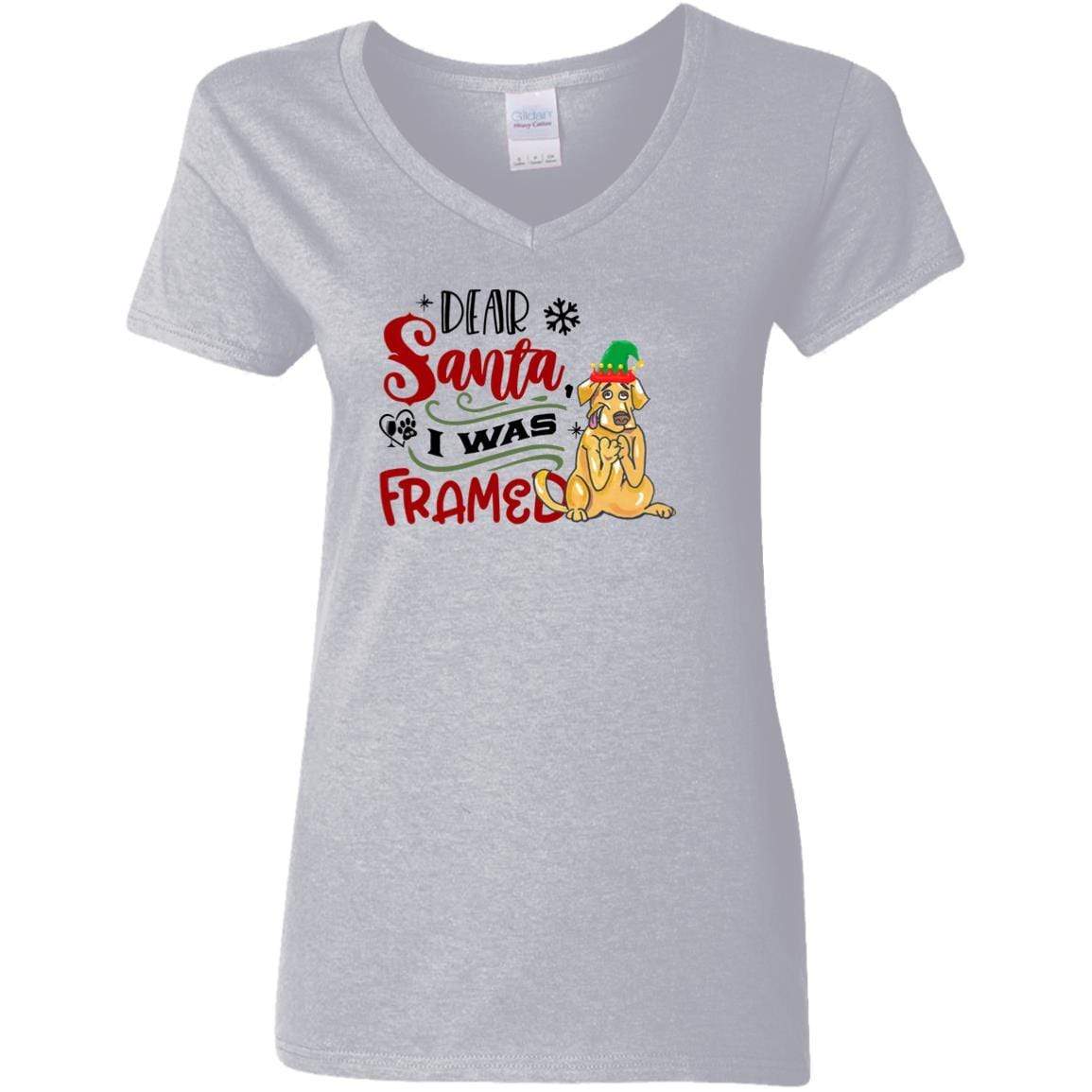T-Shirts Sport Grey / S WineyBitches.Co Ladies' 5.3 oz. V-Neck T-Shirt WineyBitchesCo