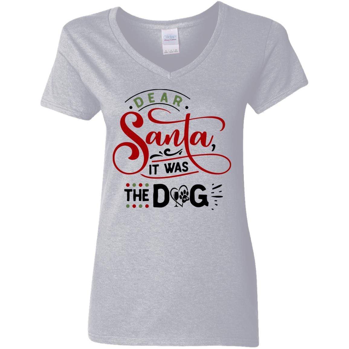 T-Shirts Sport Grey / S WineyBitches.Co Ladies' 5.3 oz. V-Neck T-Shirt WineyBitchesCo
