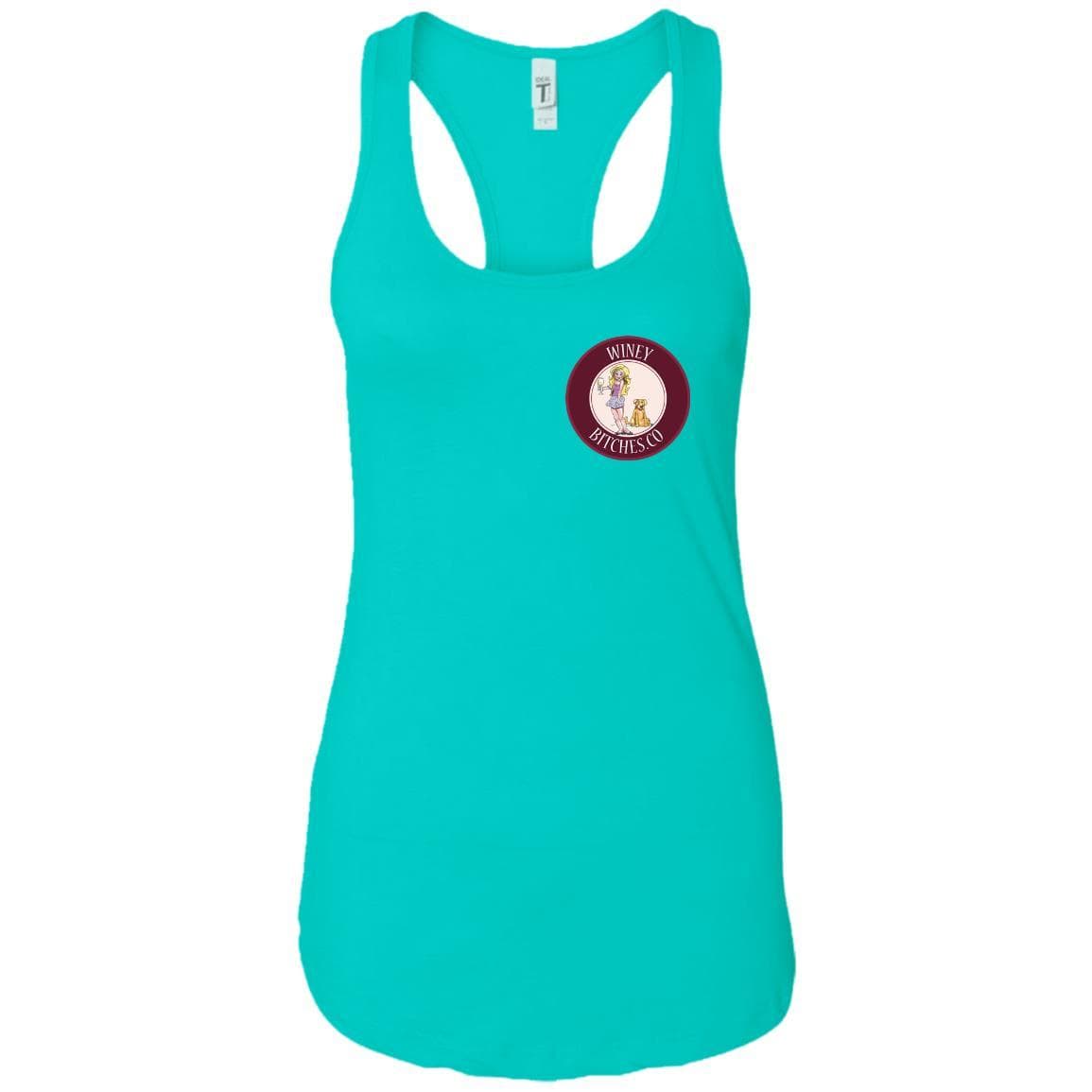 T-Shirts Tahiti Blue / X-Small WineyBitches.co Hilariously Funny Tank Top for Wine & Dog Lovers WineyBitchesCo