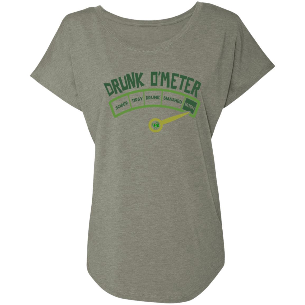 T-Shirts Venetian Grey / X-Small Winey Bitches Co Ladies' Triblend Dolman Sleeve WineyBitchesCo