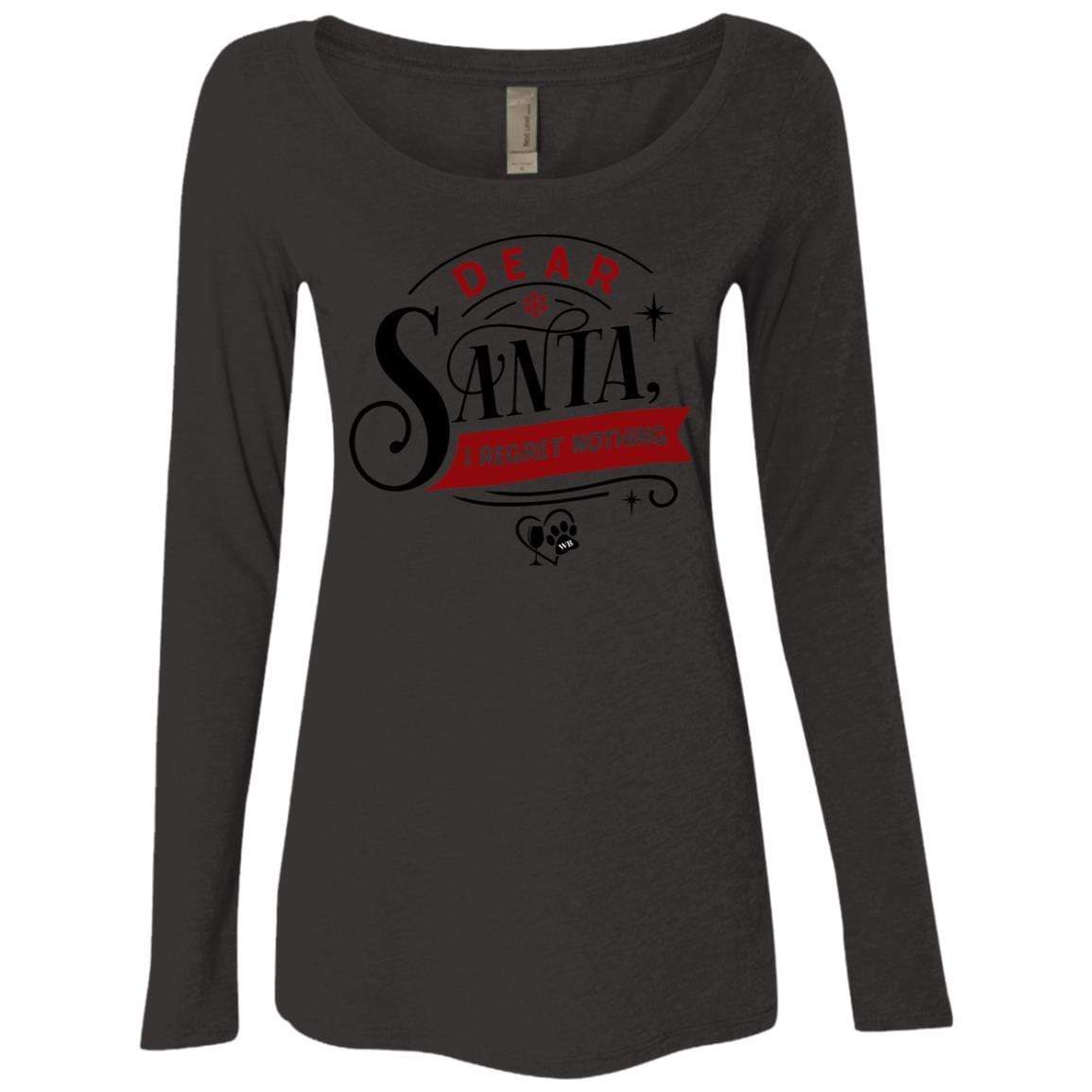 T-Shirts Vintage Black / S WineyBitches.Co Ladies' Triblend LS Scoop WineyBitchesCo