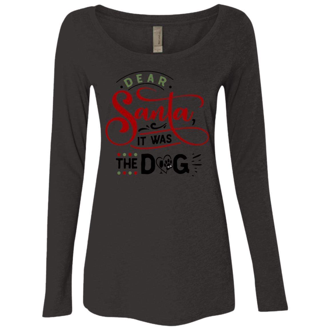 T-Shirts Vintage Black / S WineyBitches.Co Ladies' Triblend LS Scoop WineyBitchesCo
