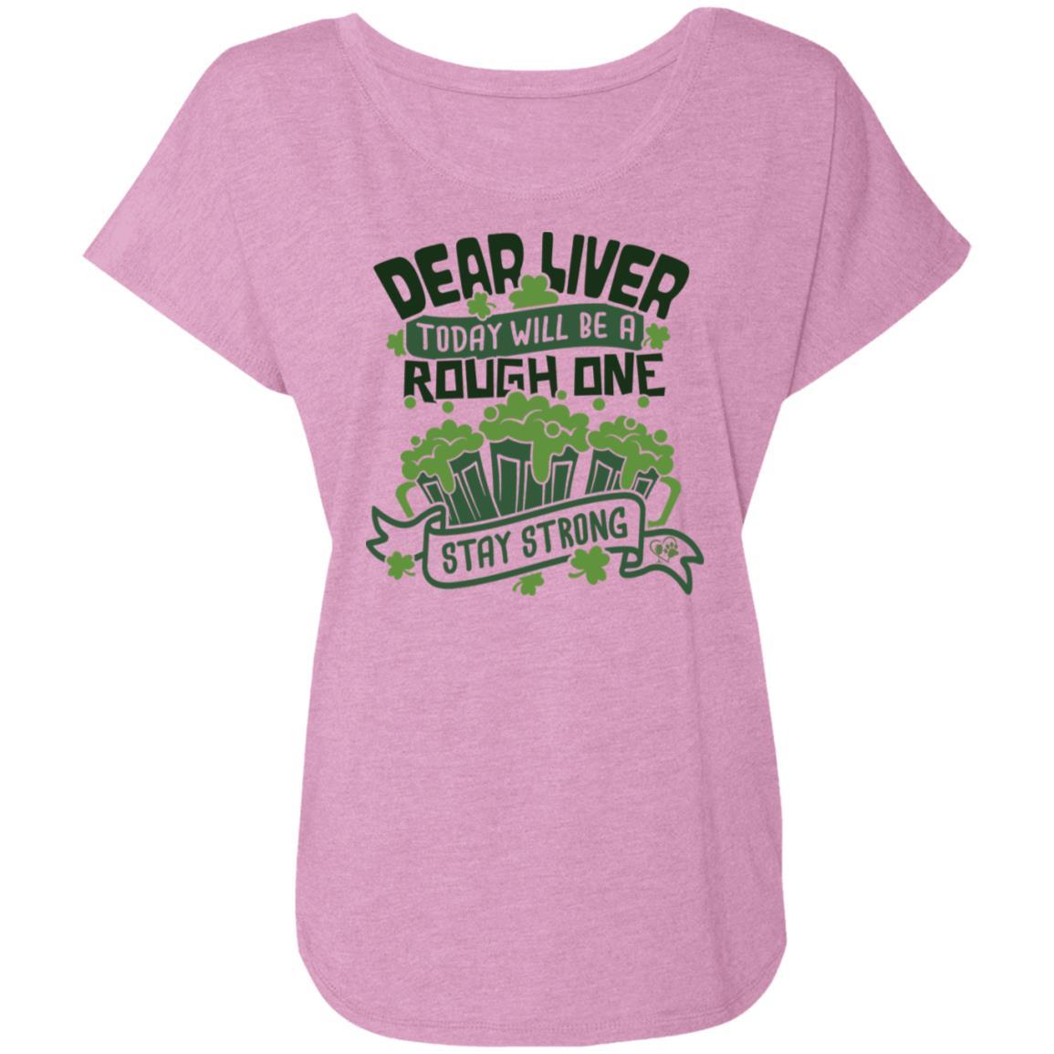 T-Shirts Vintage Lilac / X-Small Winey Bitches Co Ladies' Triblend Dolman Sleeve WineyBitchesCo
