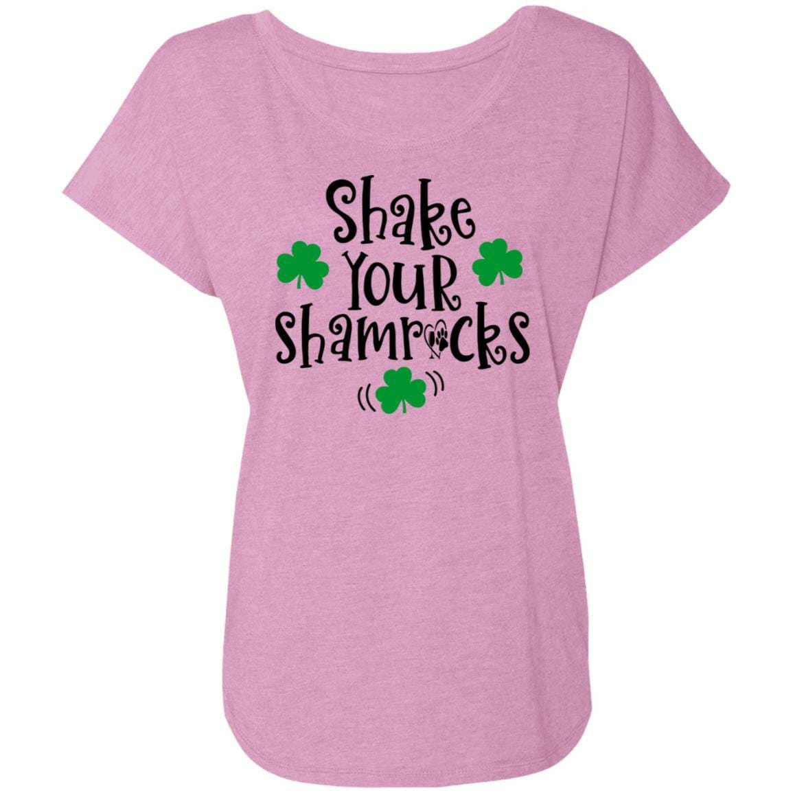 T-Shirts Vintage Lilac / X-Small Winey Bitches Co Ladies' Triblend Dolman Sleeve WineyBitchesCo
