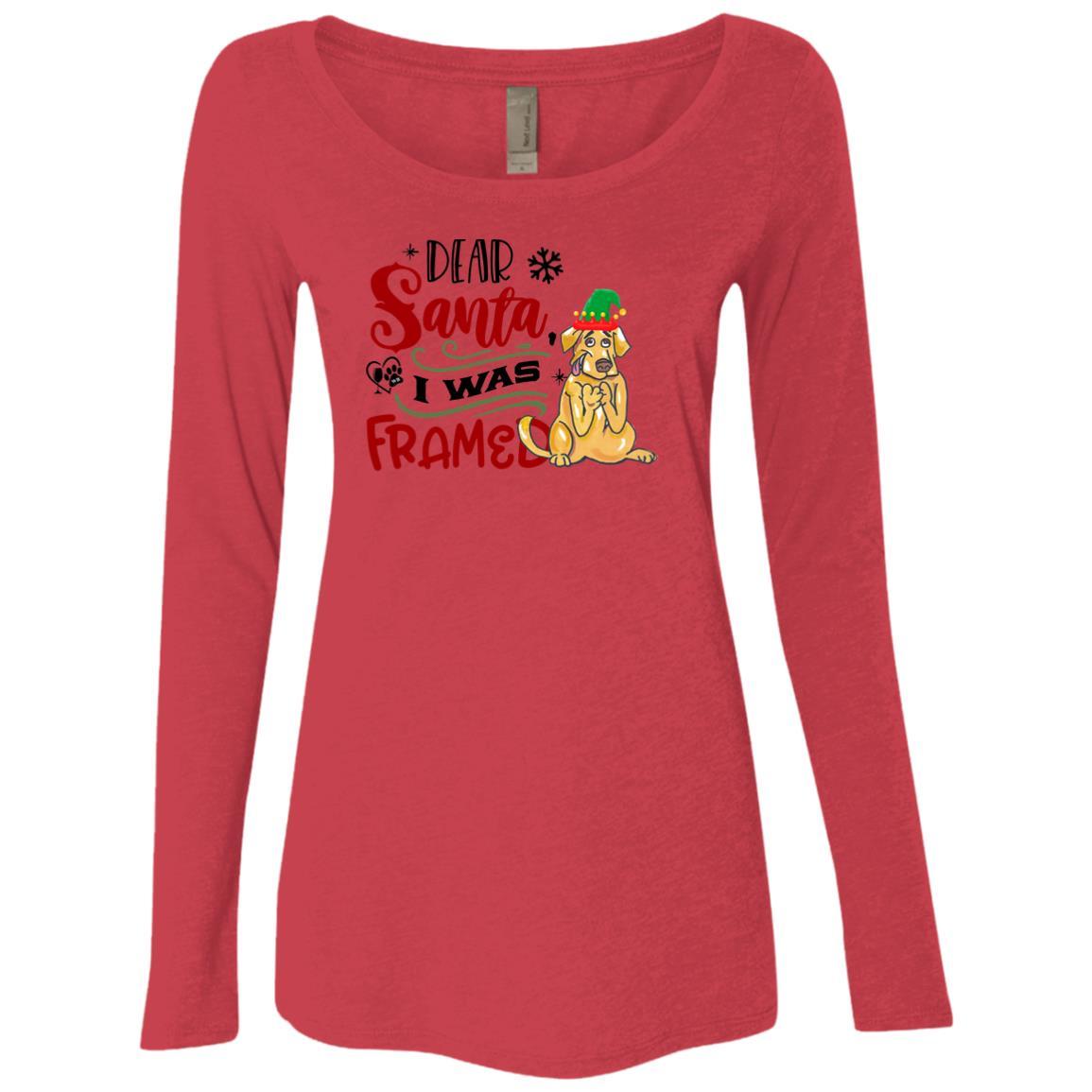 T-Shirts Vintage Red / S WineyBitches.Co Ladies' Triblend LS Scoop WineyBitchesCo