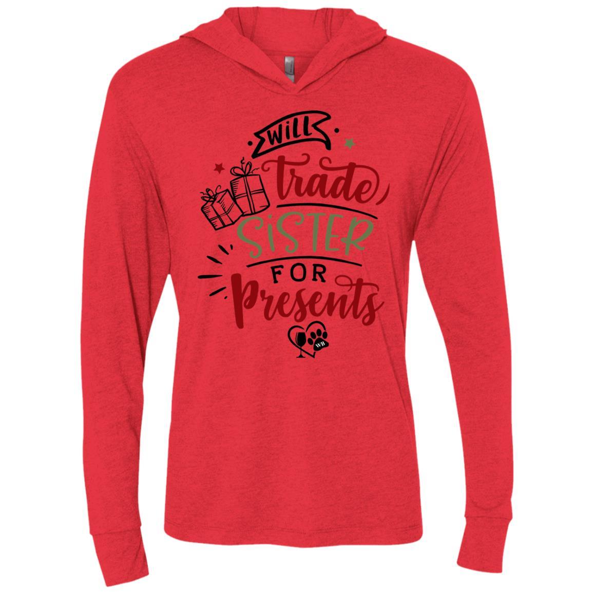 T-Shirts Vintage Red / X-Small WineyBitches.Co Unisex Triblend LS Hooded T-Shirt WineyBitchesCo