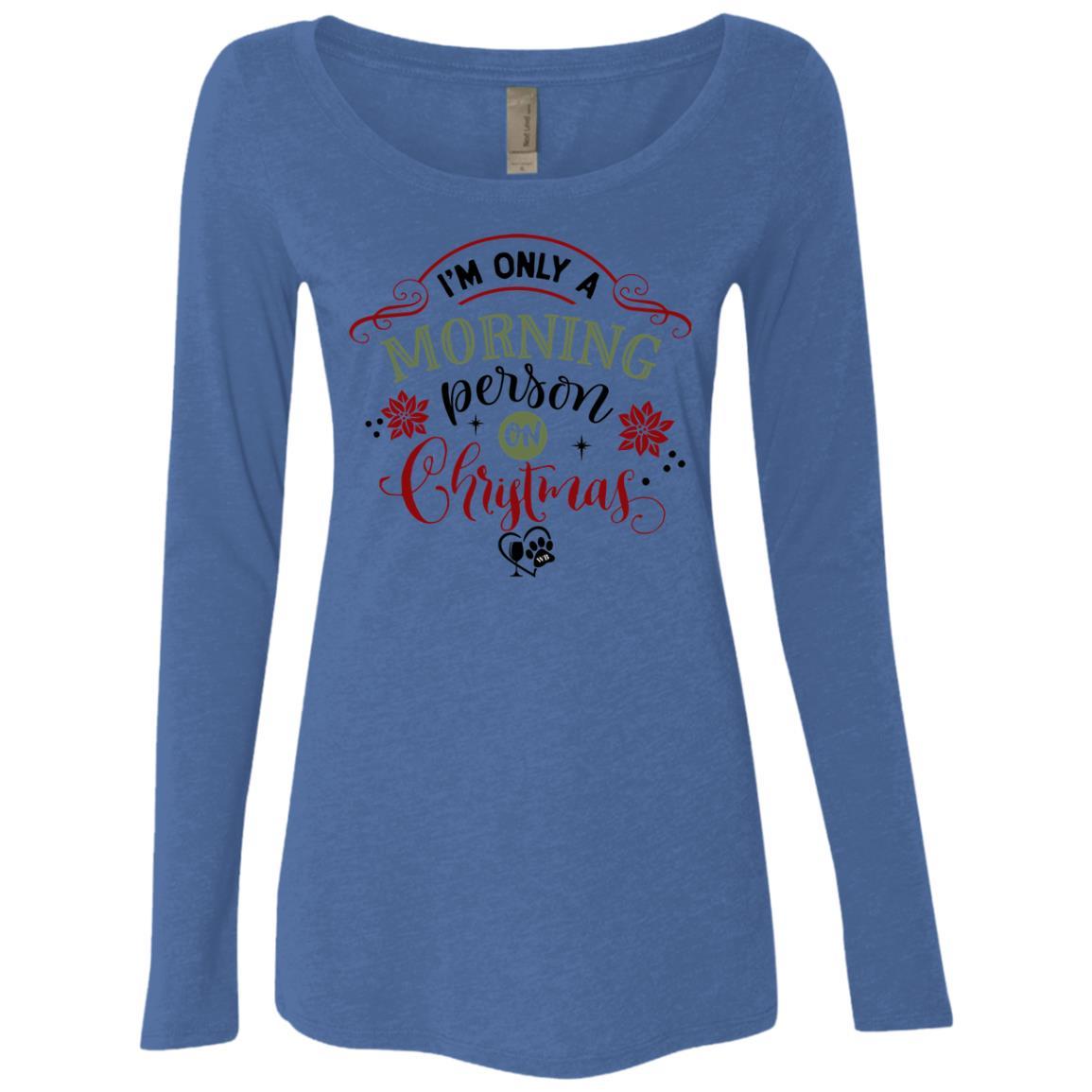 T-Shirts Vintage Royal / S WineyBitches.Co Ladies' Triblend LS Scoop WineyBitchesCo