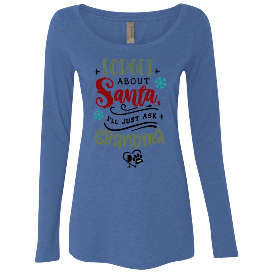 T-Shirts Vintage Royal / S WineyBitches.Co Ladies' Triblend LS Scoop WineyBitchesCo