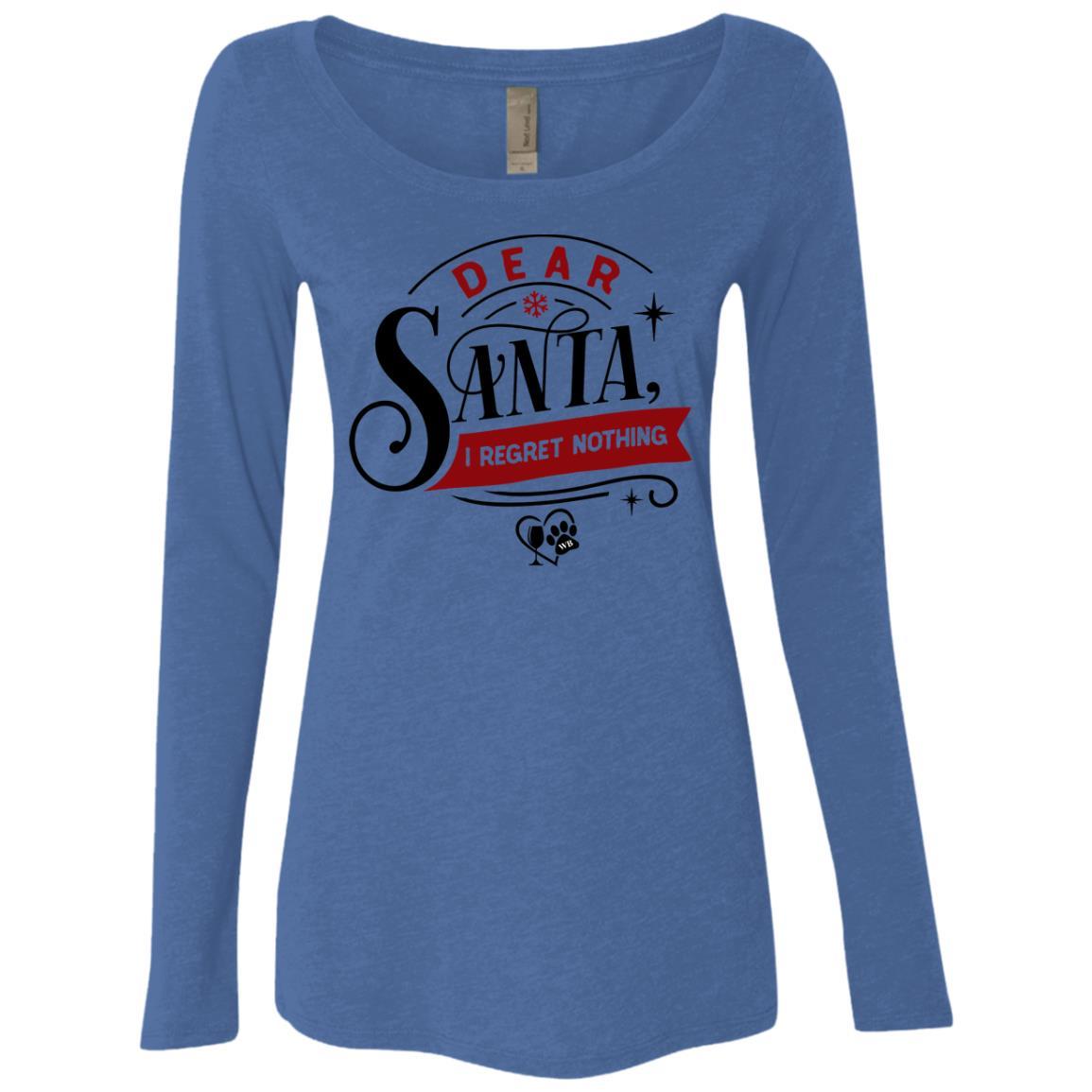 T-Shirts Vintage Royal / S WineyBitches.Co Ladies' Triblend LS Scoop WineyBitchesCo