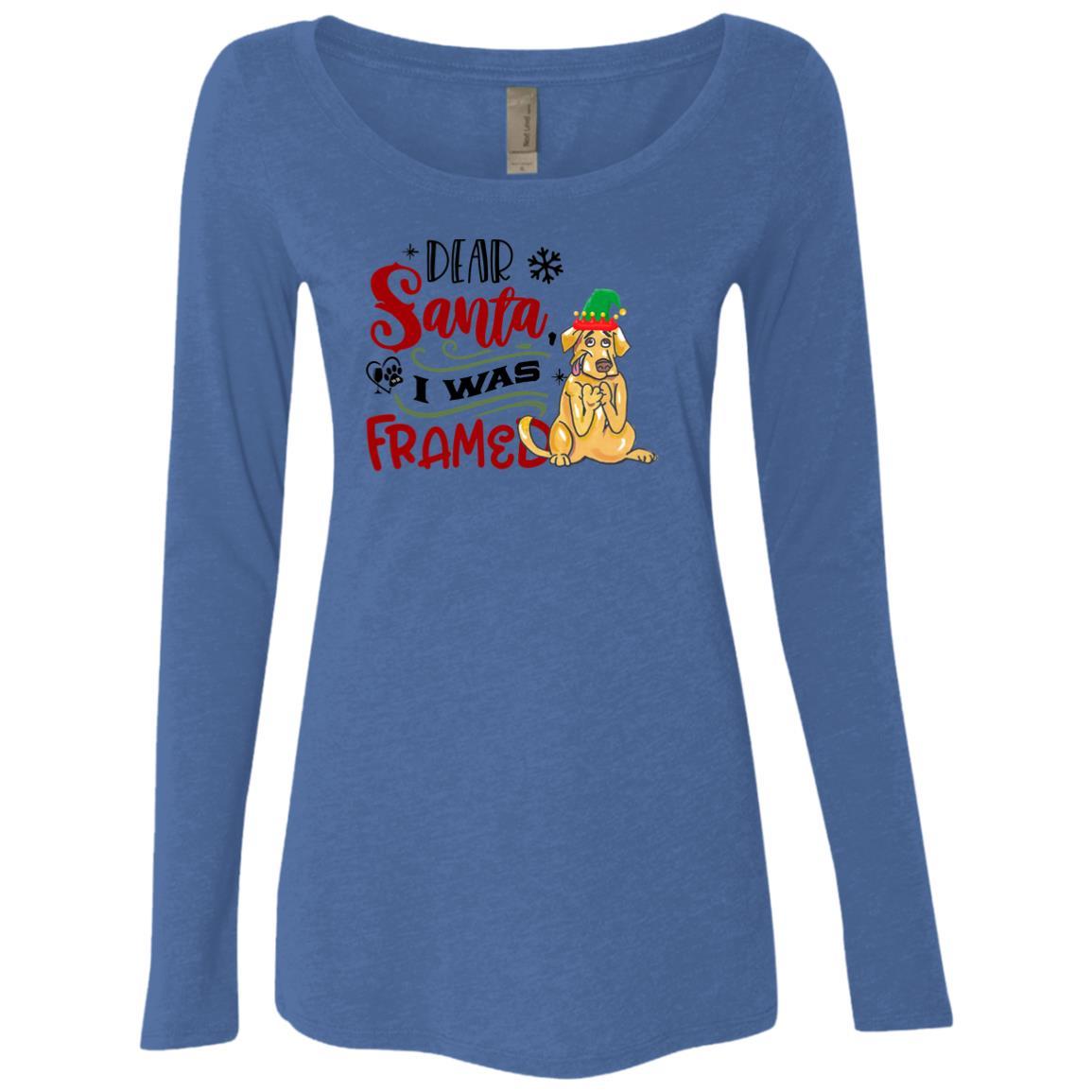 T-Shirts Vintage Royal / S WineyBitches.Co Ladies' Triblend LS Scoop WineyBitchesCo