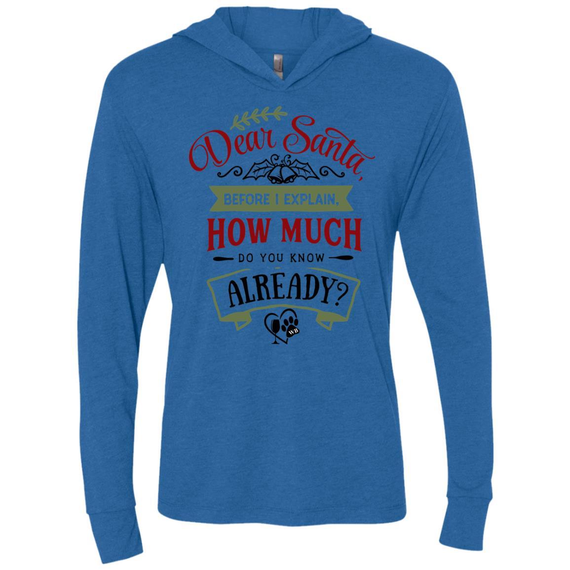 T-Shirts Vintage Royal / X-Small WineyBitches.Co Unisex Triblend LS Hooded T-Shirt WineyBitchesCo
