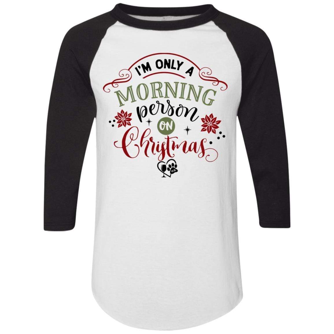 T-Shirts White/Black / S WineyBitches.Co Colorblock Raglan Jersey WineyBitchesCo