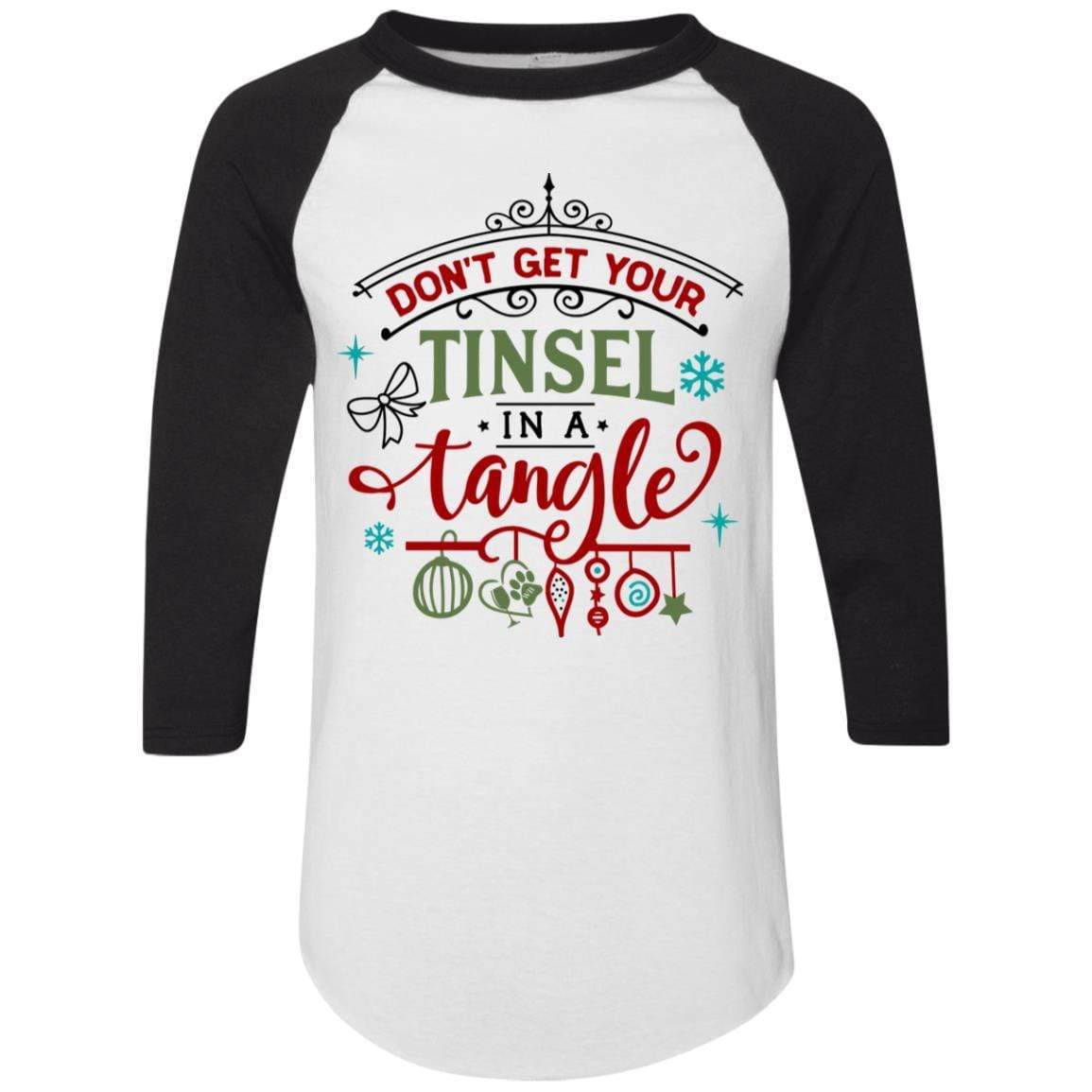 T-Shirts White/Black / S WineyBitches.Co Colorblock Raglan Jersey WineyBitchesCo