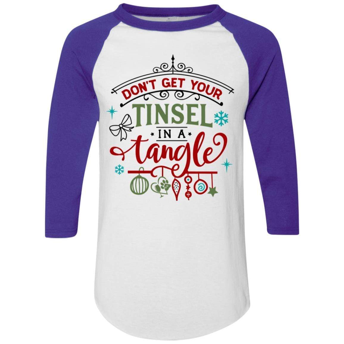 T-Shirts White/Purple / S WineyBitches.Co Colorblock Raglan Jersey WineyBitchesCo