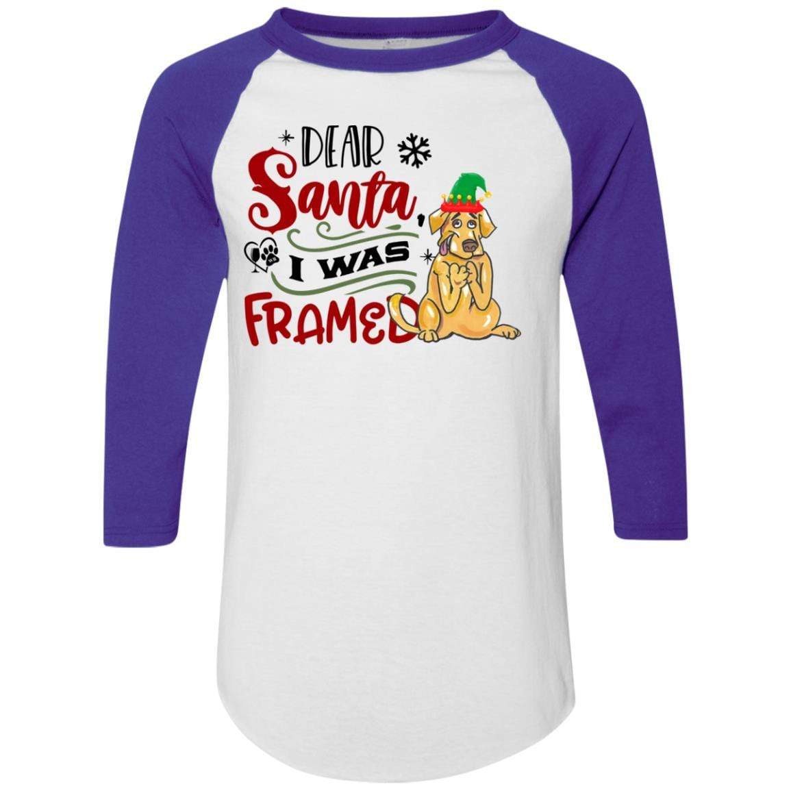 T-Shirts White/Purple / S WineyBitches.Co Colorblock Raglan Jersey WineyBitchesCo