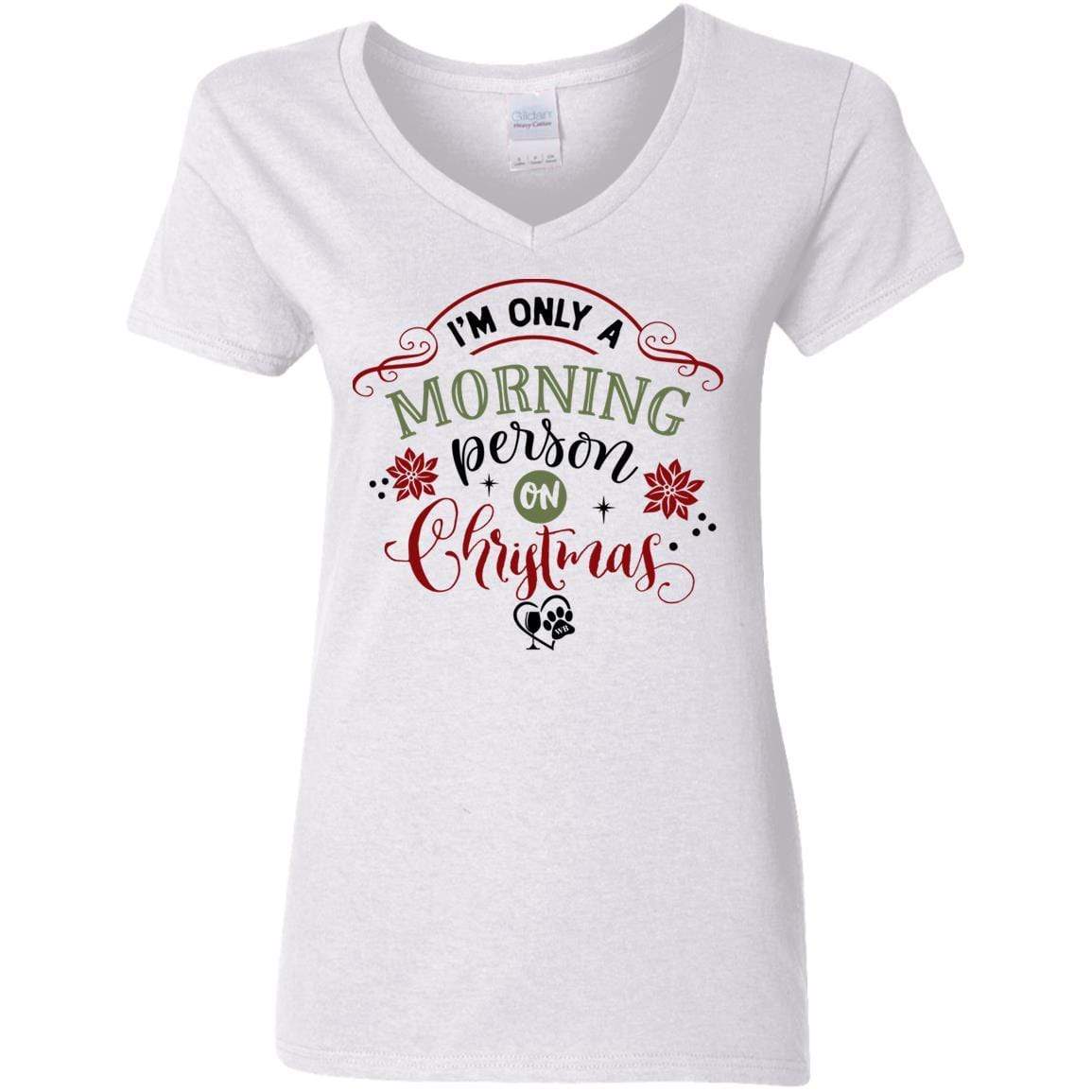 T-Shirts White / S WineyBitches.Co Ladies' 5.3 oz. V-Neck T-Shirt WineyBitchesCo