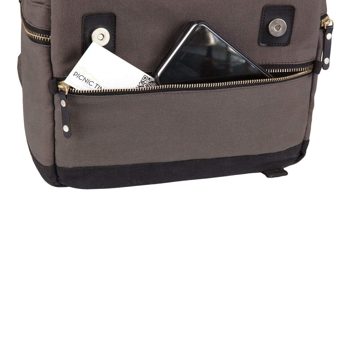 WineyBitches.co PORTABLE BAR-BACKPACK – GREY/BLACK - WineyBitches.Co - Winey Bitches