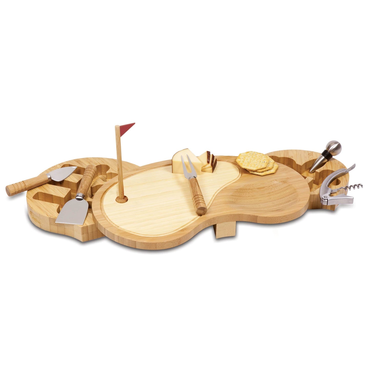 Winey Wood WineyBitches.co SAND TRAP CHEESE BOARD WineyBitchesCo