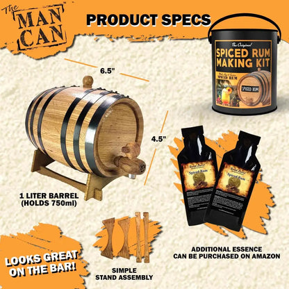 Spiced Rum Making Kit in a Can