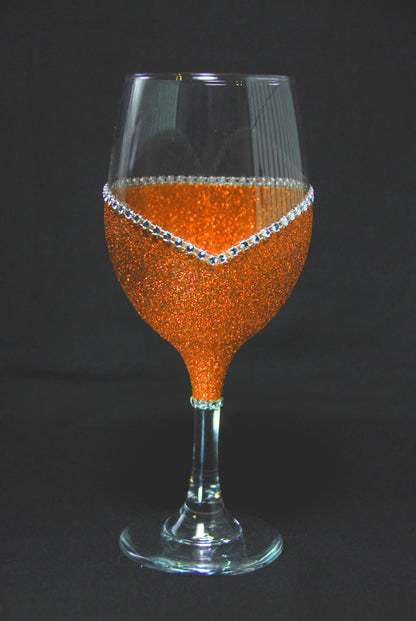 F-Around and Find Out-Bling Stem or Stemless Wine Glasses-Choose your color