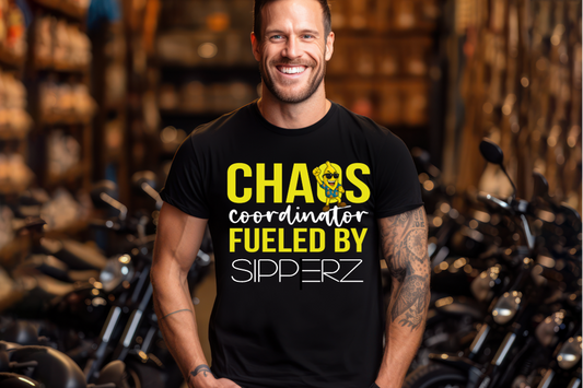 Banana Bob's Chaos Coordinator Fueld By Sipperz Unisex Tee