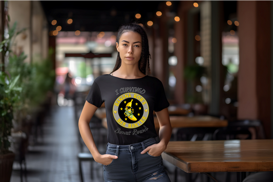 I Survived Banana Bob's Bar Banter Bonus Round Unisex Tee