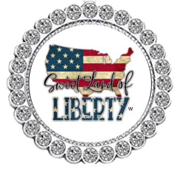 Winey Bitches Co Sweet Land Of Liberty (Patriotic Lips) Tipsy Sip Collection Click To View