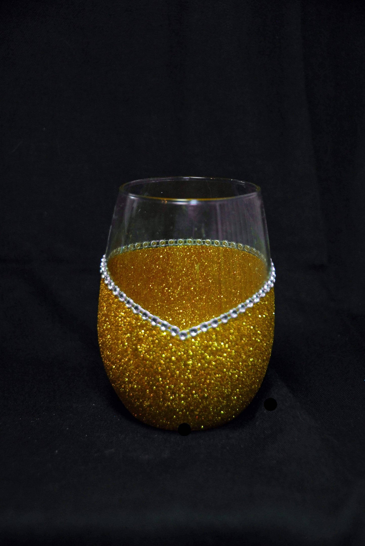 Classy with A Bitchy Side Bling Stem or Stemless Wine Glasses-Choose your color-Just Sayin' - Winey Bitches - Wine- Women- K9's