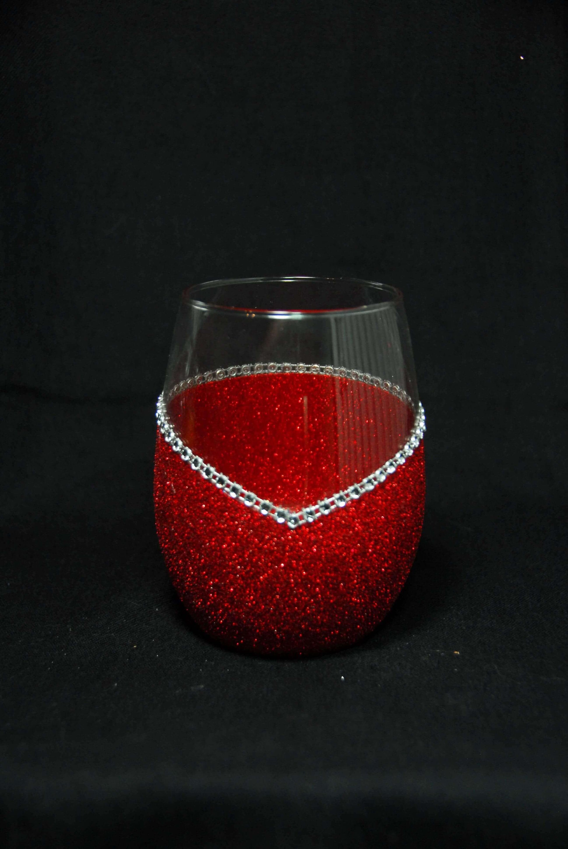 Bitches to Witches Training Camp Bling Stem or Stemless Wine Glasses-Choose your color - Winey Bitches - Wine- Women- K9's