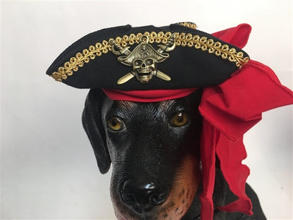 Winey Bitches Co Buccaneer Pirate Hat- Pet Costume