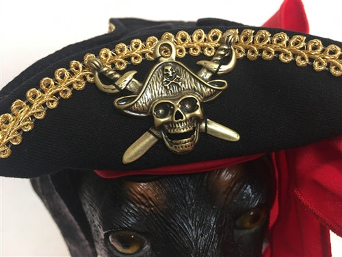 Winey Bitches Co Buccaneer Pirate Hat- Pet Costume