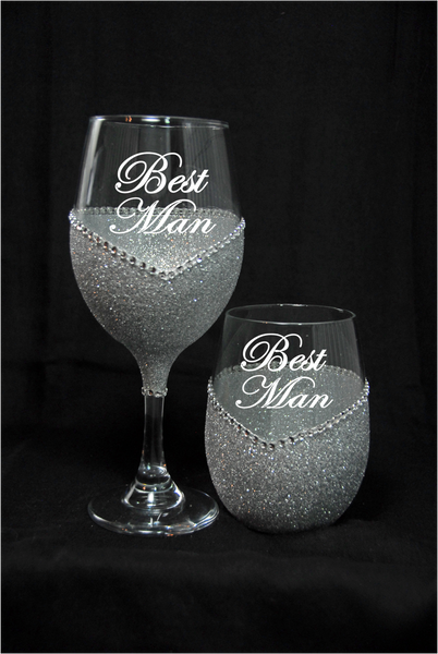 Tipsy Wine Glasses 2 Pk