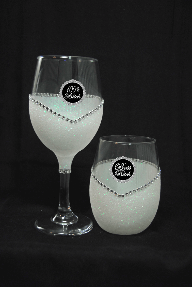 Winey Bitches Co Funny "Bitch" Sayings Tipsy Sips -Click to view all