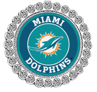 NFL Rhinestone Circle Tipsy Sip glass charms-Choose Your Team - Winey Bitches - Wine- Women- K9's