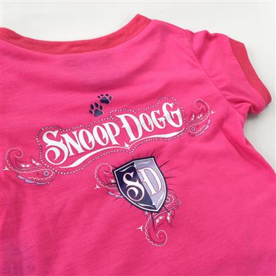 Snoop Doggie Doggs Pink Boss Lady Deluxe Pet Jersey, Medium