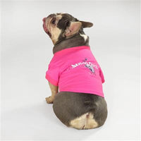 Snoop Doggie Doggs Pink Boss Lady Deluxe Pet Jersey, Medium