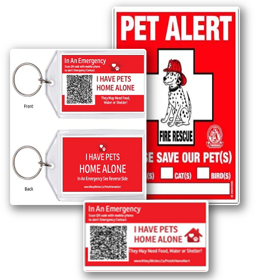 Winey Bitches Co Pet At Home Emergency Alert Kit