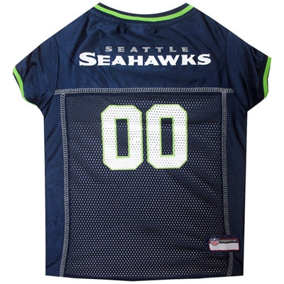 Seattle Seahawks DOG JERSEY (NFL)-WineyBitches.Co - WineyBitches.Co - Winey Bitches
