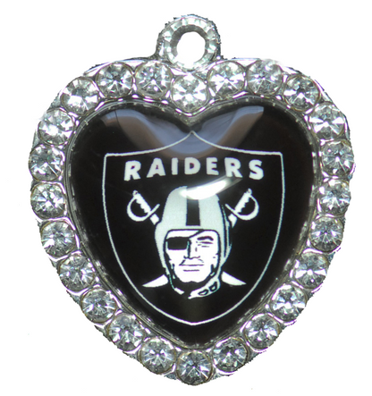 Winey Bitches Co Las Vegas Raiders Tipsy Sips "Magnetic Bling for your Wine Glass" Many styles to choose from