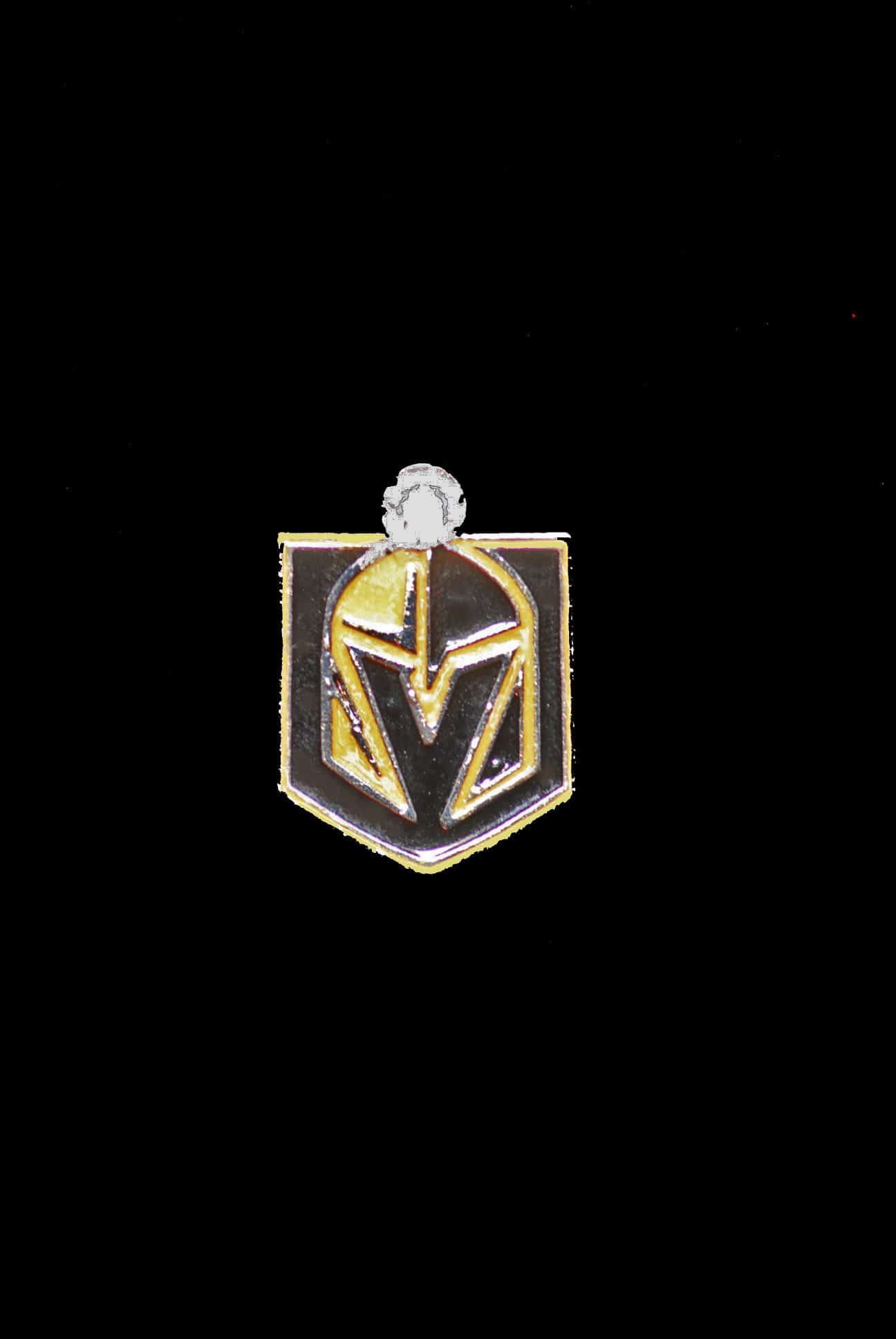 Drinkware F-Traditional LV Golden Knights Logo 7/8 X 5/8 inches Winey Bitches Co Tipsy Sips Las Vegas Golden Knights "Magnetic Bling for your Glass" Many styles to choose from WineyBitchesCo