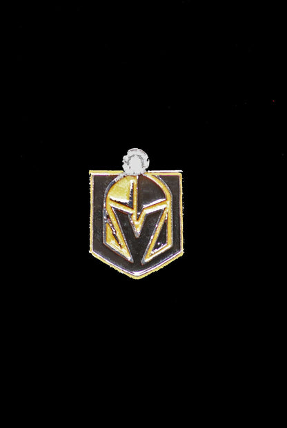 Drinkware F-Traditional LV Golden Knights Logo 7/8 X 5/8 inches Winey Bitches Co Tipsy Sips Las Vegas Golden Knights "Magnetic Bling for your Glass" Many styles to choose from WineyBitchesCo