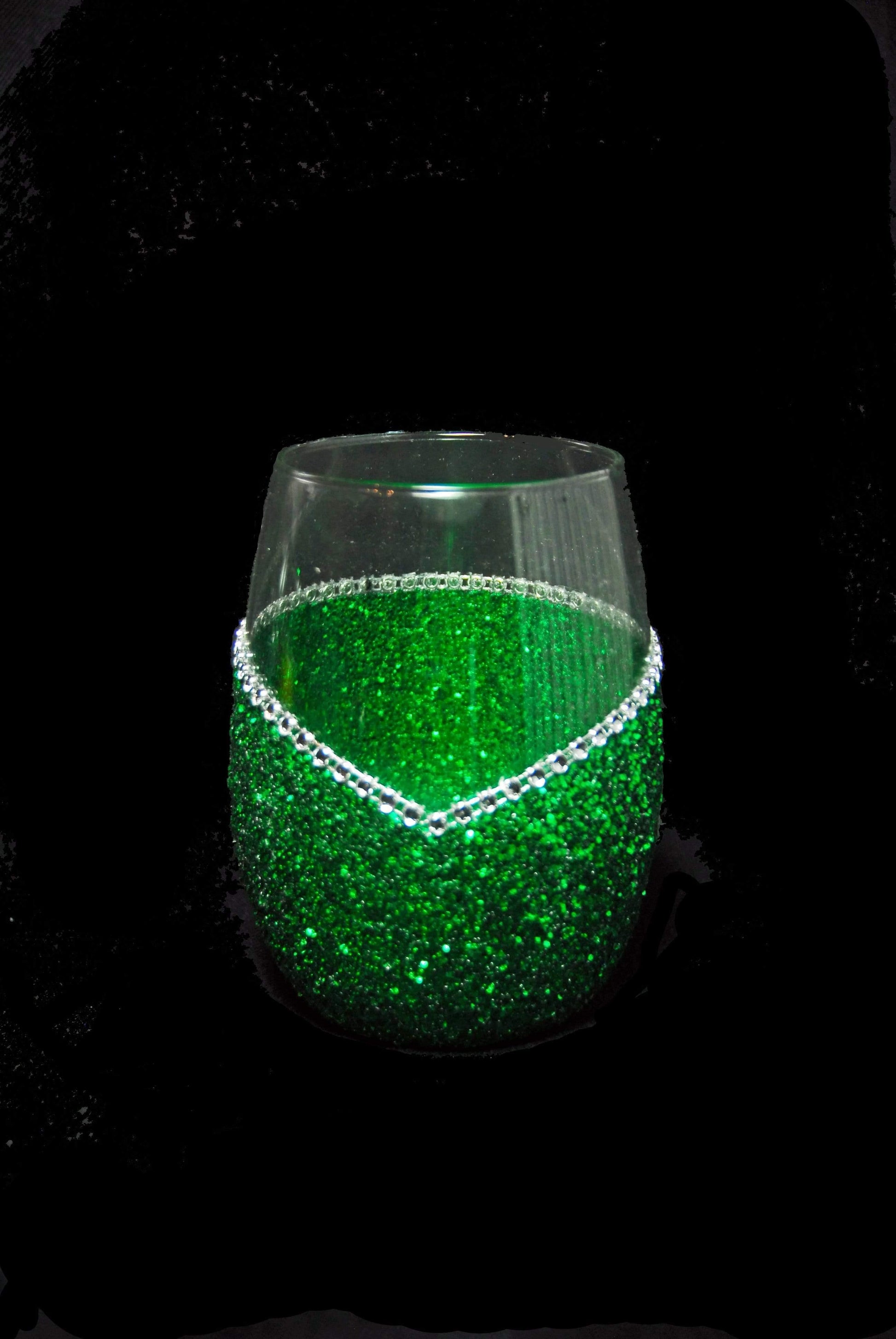 Funny "Sweet Bitch" Saying- Bling Stem or Stemless Wine Glasses-Choose your color - Winey Bitches - Wine- Women- K9's