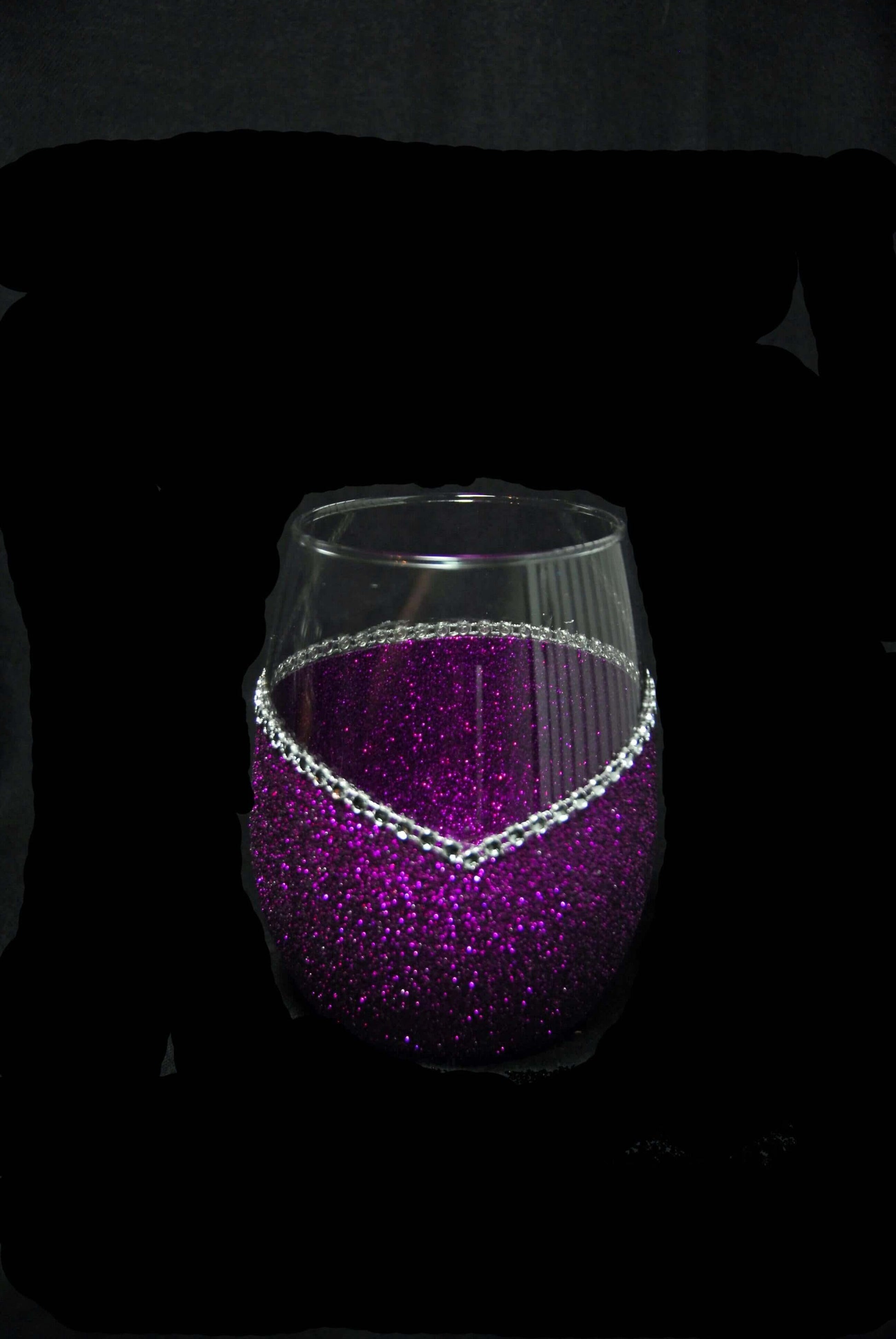 Bitches to Witches Training Camp Bling Stem or Stemless Wine Glasses-Choose your color - Winey Bitches - Wine- Women- K9's