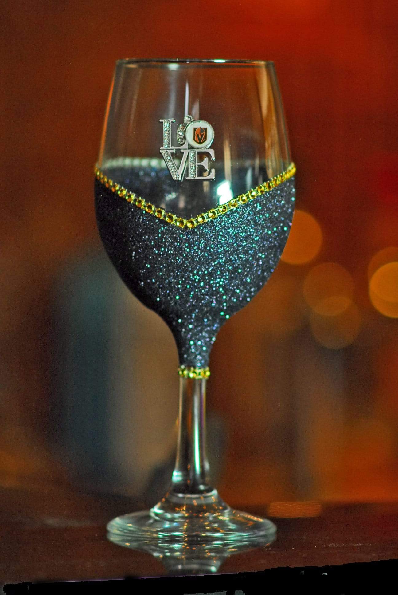 Winey Bitches Co Tipsy Sips Magnetic Bling for Wine Glasses