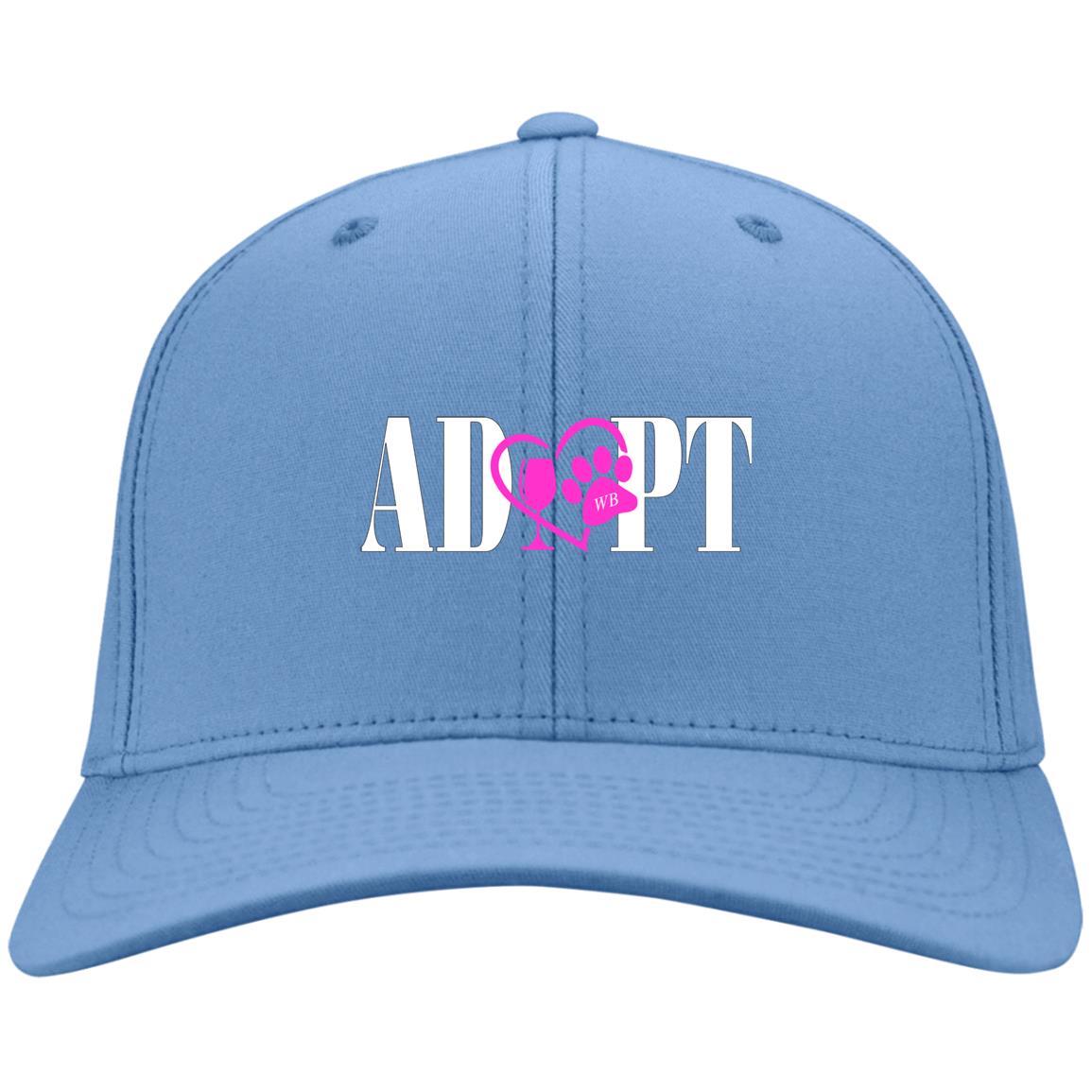 Hats Carolina Blue / One Size Winey Bitches Co Adopt Embroidered Twill Cap WineyBitchesCo