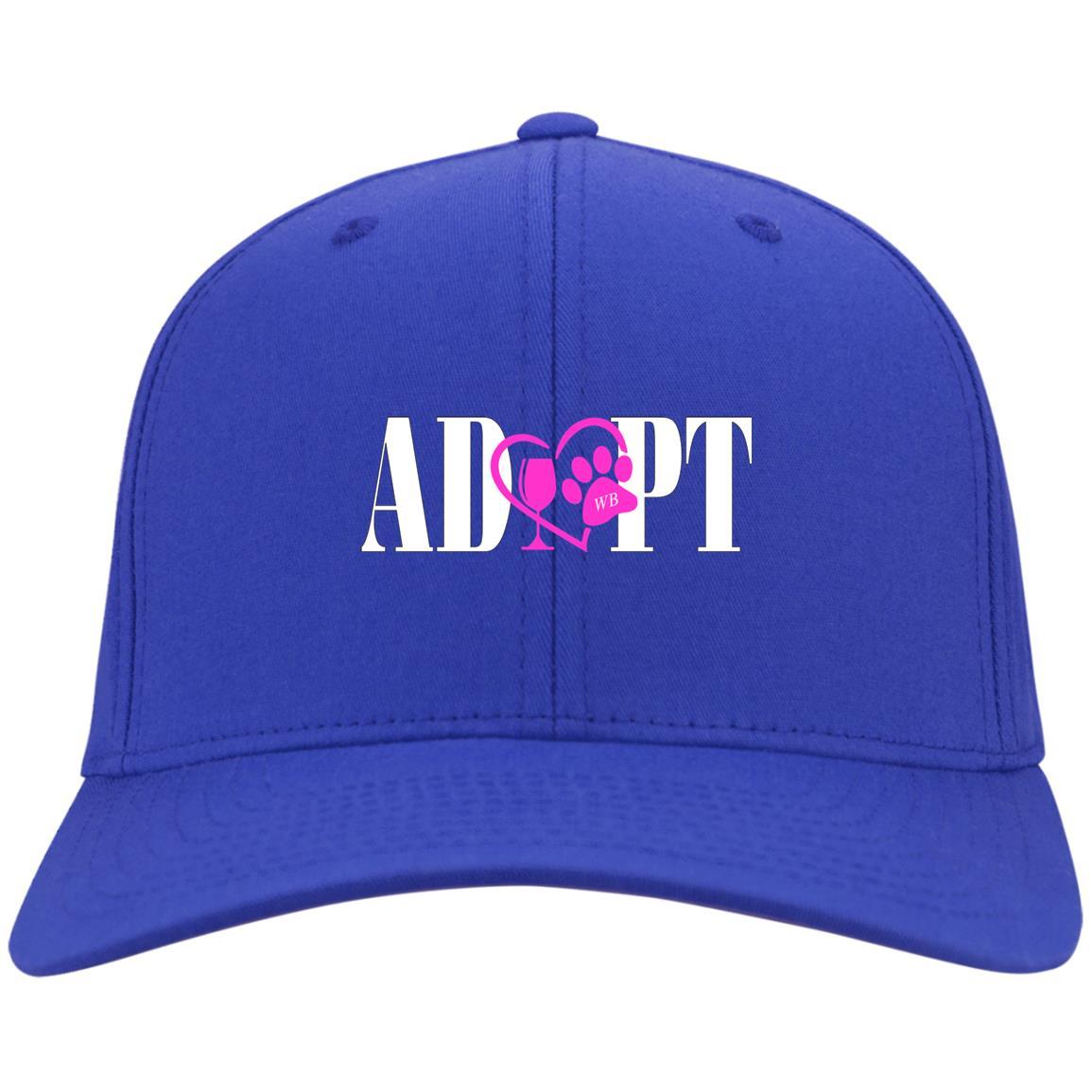 Hats Royal / One Size Winey Bitches Co Adopt Embroidered Twill Cap WineyBitchesCo